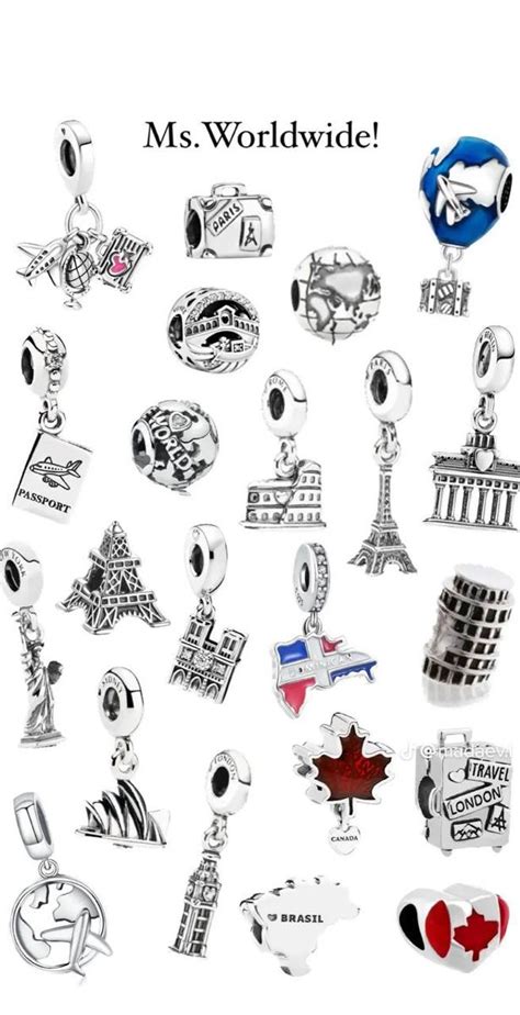 pandora bag charm fake|pandora travel charms for bracelets.